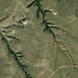 Oglala Lakota County map(satellite map)