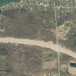 Lighthouse Beach New York High Resolution Satellite Map