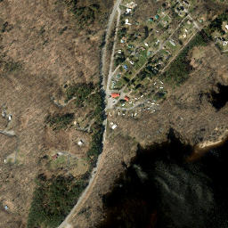 Ninety Six Corners New York High Resolution Satellite Map