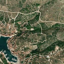 Milna map(satellite map)