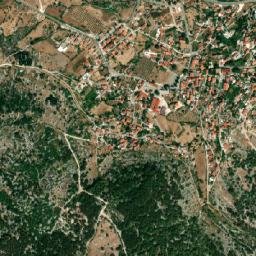 Nerežišća map(satellite map)