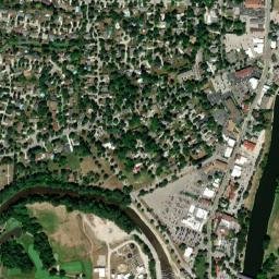 Frankenmuth map(satellite map)