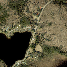 Panther Lake New York High Resolution Satellite Map
