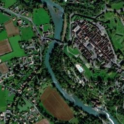 Navarrenx map(satellite map)
