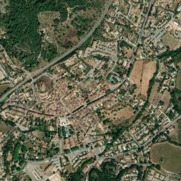 Gonfaron map(satellite map)