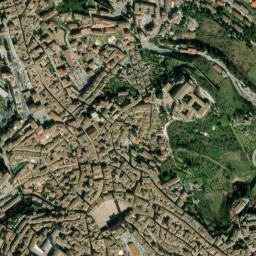 Siena map(satellite map)