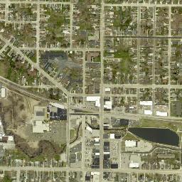 Hartford map(satellite map)