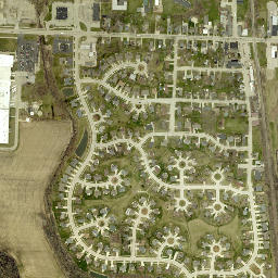 Jackson map(satellite map)