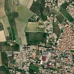 Argeliers map(satellite map)