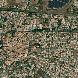 Vias map(satellite map)