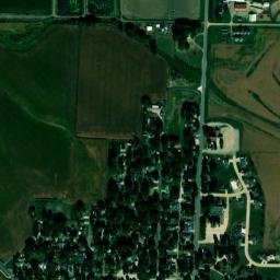 236-356 Chestnut Avenue Inwood IA High Resolution Satellite Map