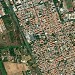 Cecina map(satellite map)