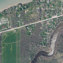 Coolidge Beach New York High Resolution Satellite Map