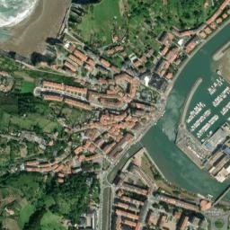 Zumaia map(satellite map)
