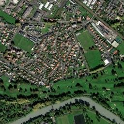 Billère map(satellite map)
