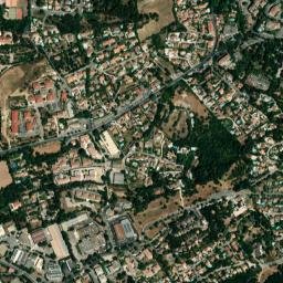 Les Accates map(satellite map)