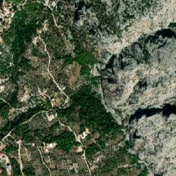 Grad Makarska map(satellite map)