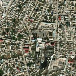 Turkestan map(satellite map)