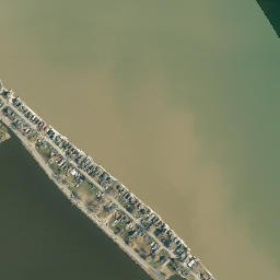 Grand View Beach New York High Resolution Satellite Map