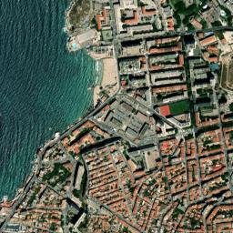 Le Pharo map(satellite map)