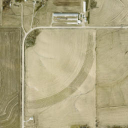 Winneshiek County map(satellite map)