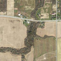 East Gaines New York High Resolution Satellite Map