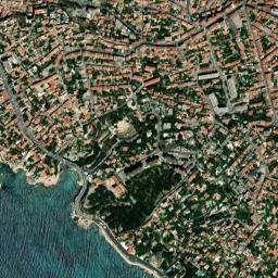 Marseille Endoume map(satellite map)