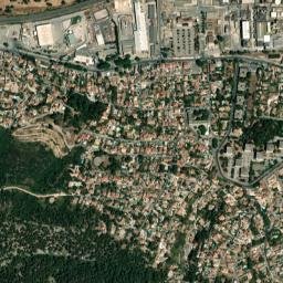 La Millère map(satellite map)
