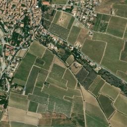 Azille map(satellite map)
