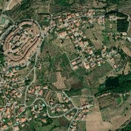 Lucignano map(satellite map)
