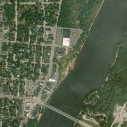 Sauk City map(satellite map)