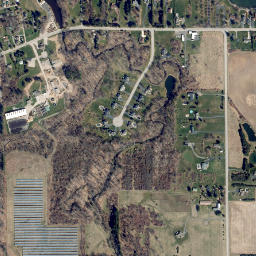 Bear Creek New York High Resolution Satellite Map