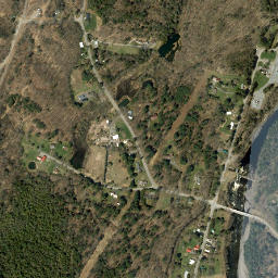Trenton Falls New York High Resolution Satellite Map