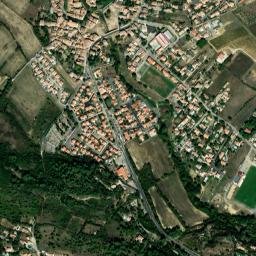 Villegailhenc map(satellite map)