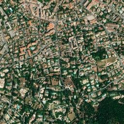 Saint-Tropez map(satellite map)