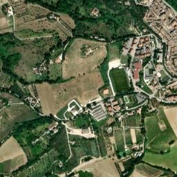 Pollenza map(satellite map)