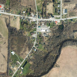 Ridgeway New York High Resolution Satellite Map