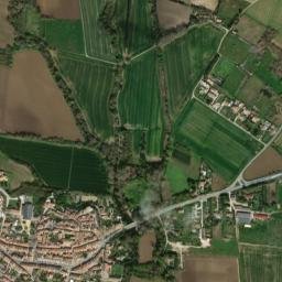 Alzonne map(satellite map)