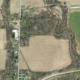 Eagle Harbor New York High Resolution Satellite Map