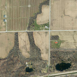 Hinsburg New York High Resolution Satellite Map