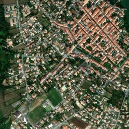 Mazères map(satellite map)
