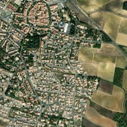 Villemoustaussou map(satellite map)