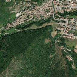 Esanatoglia map(satellite map)