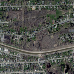 Orleans County map(satellite map)
