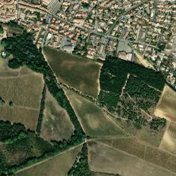 Pennautier map(satellite map)