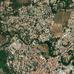 Cuers map(satellite map)