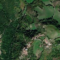 Gagliole map(satellite map)