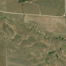 Fall River County map(satellite map)