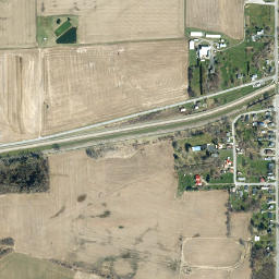 Knowlesville New York High Resolution Satellite Map