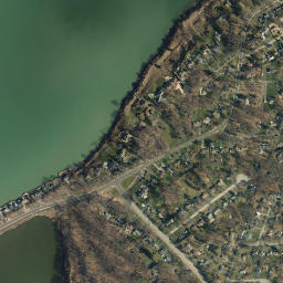 Oklahoma Beach New York High Resolution Satellite Map